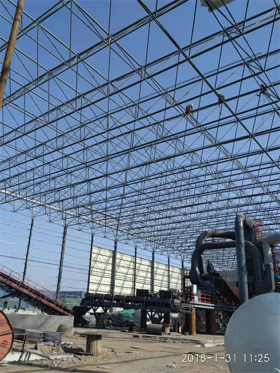 奧森鋼廠廢鋼處理車間